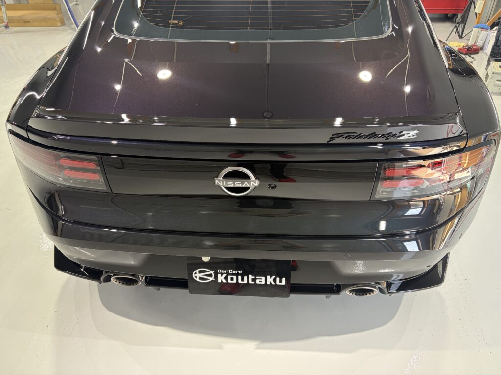 日産フェアレディZ・鏡面磨き作業+新開発セラミックコーティング施工事例 富山県富山市A様