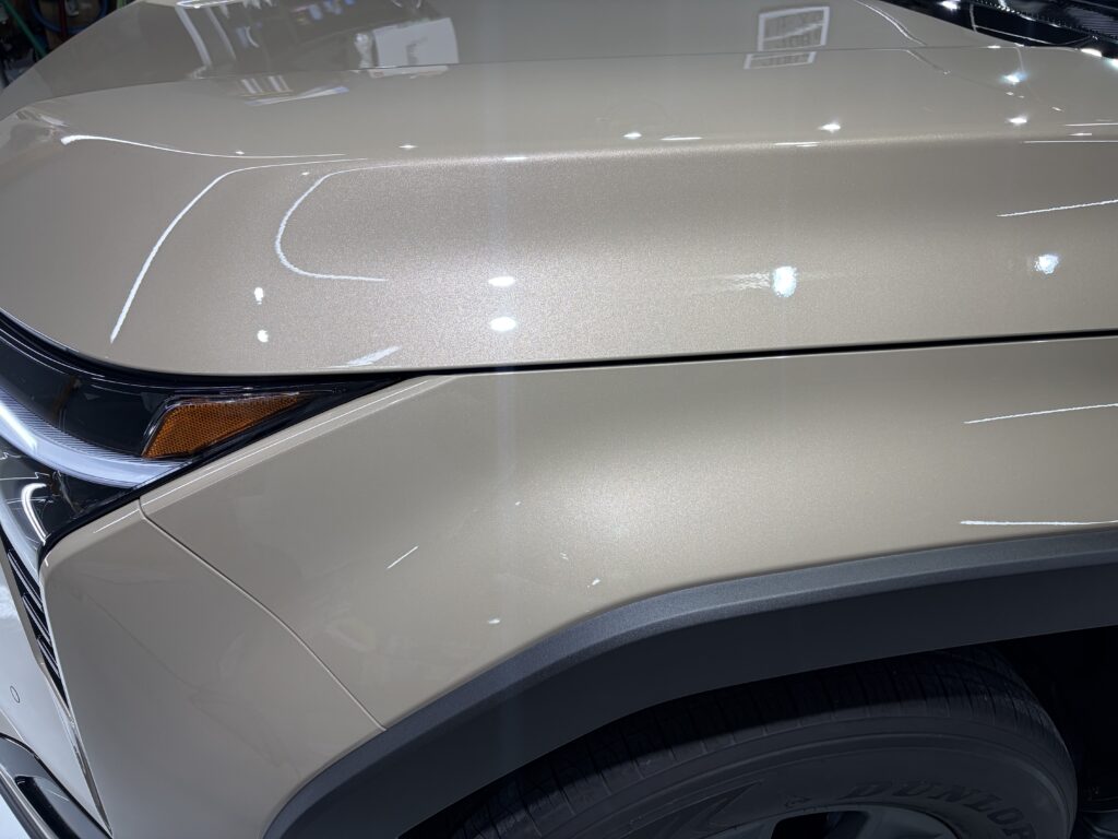 レクサスGX550・鏡面磨き作業+新開発セラミックコーティング施工事例 高岡市T様