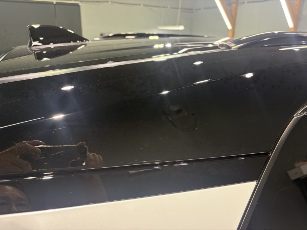 RAV4・鏡面磨き作業+セラミックコーティング・遮熱断熱カーフィルム施工事例 富山市M様