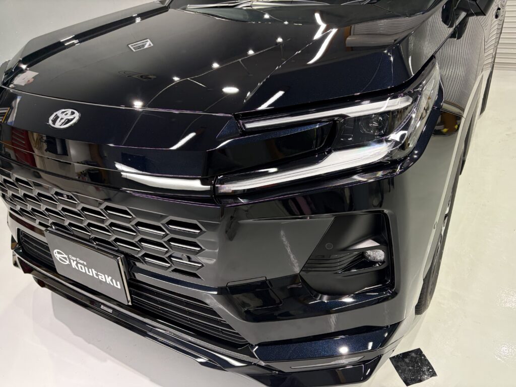 新型トヨタRAV4 鏡面磨き作業・新開発セラミックコーティング施工事例 富山市T様